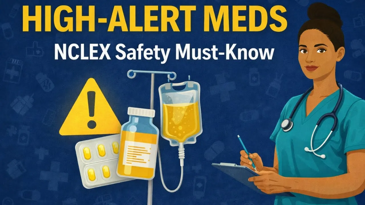 High Alert Medications Every Nurse Must Recognize