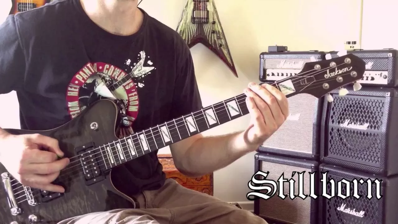 Black Label Society - Stillborn Guitar Cover