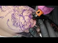 SHADING WITH 4 5MM Lion Tattoo