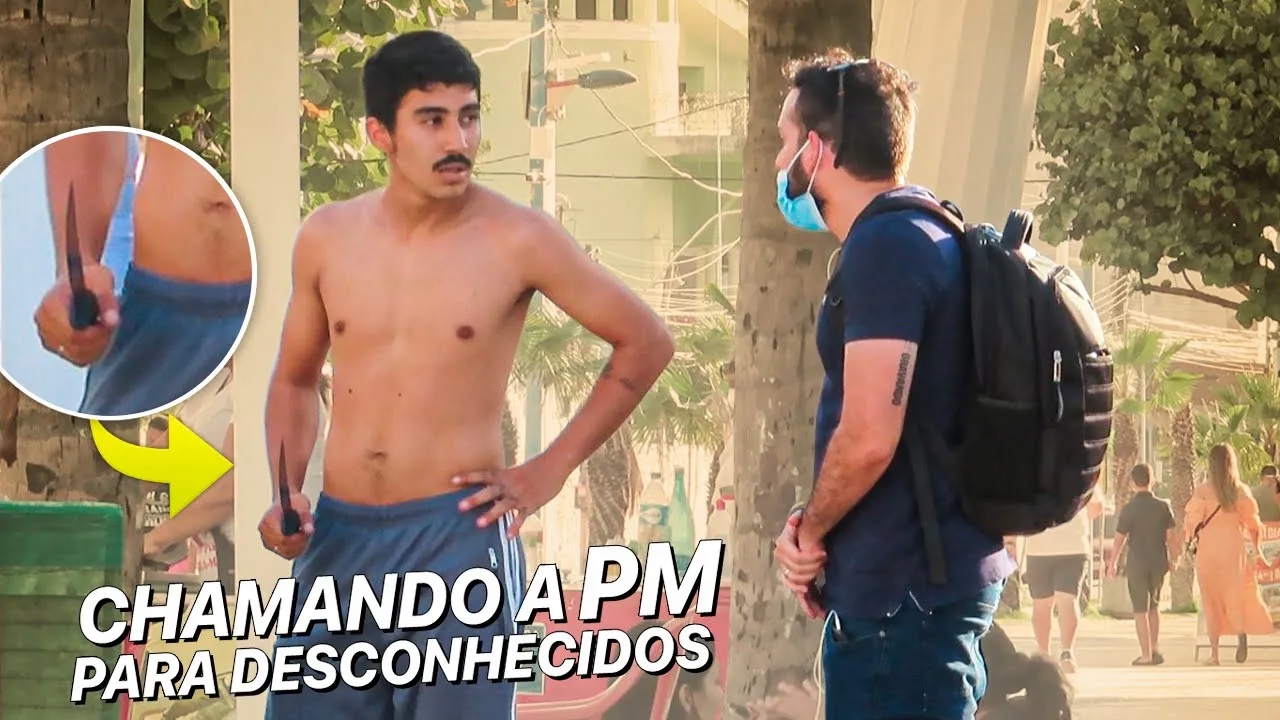 CHAMANDO A POLÍCIA PARA DESCONHECIDOS: MANDE A SUA #217