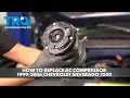 How to Replace AC Compressor 1999-2006 Chevrolet Silverado 1500