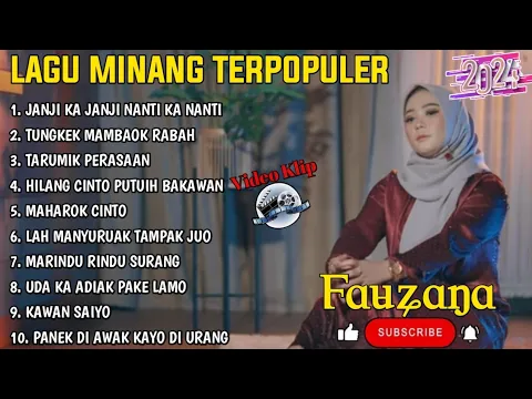 Download MP3 FAUZANA - LAGU MINANG TERBARU FULL ALBUM TERPOPULER 2024 - Janji Ka Janji   - Tungkek Mambaok Rabah🎶