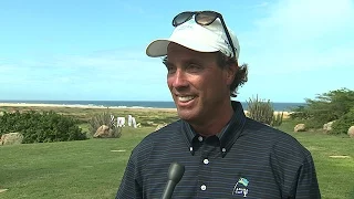 Stephen Ames interview after Day 1 Four-ball match at Aruba Cup