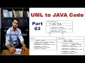 UML to Java Code Practical Example Part 3