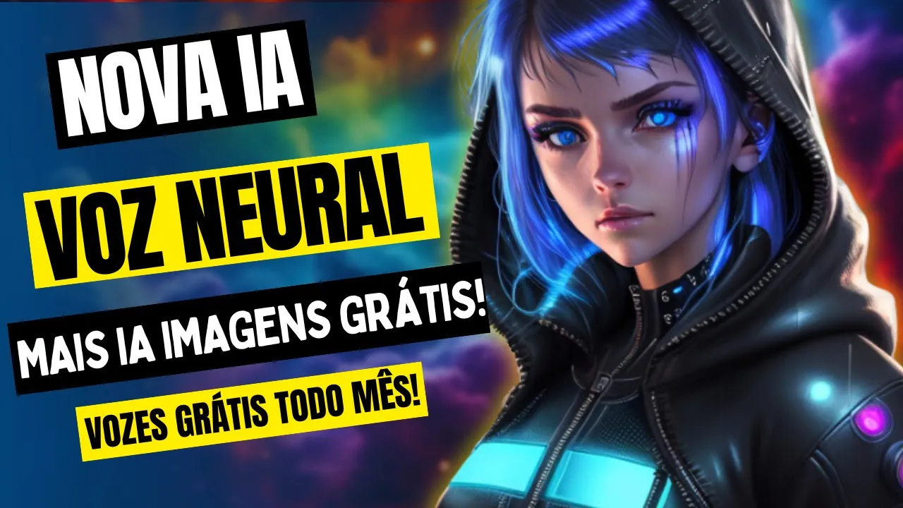 NOVA FERRAMENTA IA DE VOZ NEURAL PARA CANAL DARK MAIS CRIADOR DE IMAGENS GRATIS ILIMITADO