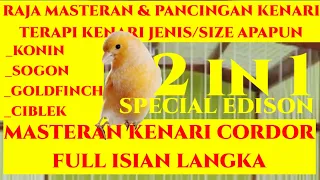 Download MASTERAN KENARI GACOR 2 IN 1 | CANARY SINGING MP3