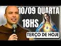 Download Lagu TERÇO DE HOJE 10/09/2025 - QUARTA-FEIRA - MISTÉRIOS GLORIOSOS: SANTO TERÇO 18 HORAS