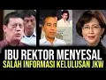 Lagu IBU REKTOR MENYESAL, SALAH INFORMASI KELULUSAN JKW !!
