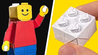 LEGO but it's PAPER...