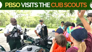 PBSO Visits the Cub Scouts