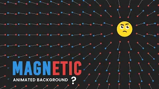 Magnetic Animated Background on mousemove using Javascript