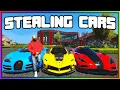 GTA 5 Roleplay - STEALING EVERY CAR FROM REDLINE RedlineRP