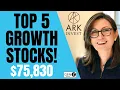 ARK Invest Top 5 GROWTH Stocks ARKK Top 5 Holdings