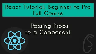 Passing Props to a Component React Tutorial Beginner to Pro Full Course
