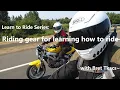 Motorcycle safety gear for your Learn to Ride LTR or Basic Rider Course BRC