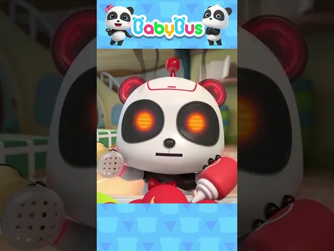 Rô-bốt giúp việc của Kiki #shorts #youtubeshorts #babybus #babybusnhacthieunhi