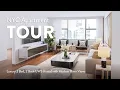 NYC Apartment Tour Luxury 2 Bed 2 Bath UWS Rental with Hudson River Views The Regent 30J