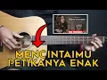 Lagu (TUTORIAL GITAR) MENCINTAIMU - KRISDAYANTI / MAHALINI | PETIKAN
