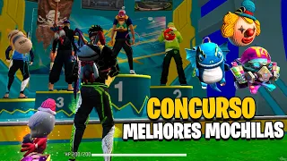 A MELHOR MOCHILA DO CONCURSO VENCE A DISPUTA NO FREE FIRE