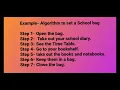 Class 5 Ch-8 Algorithm Flowchart