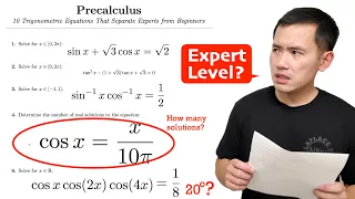 10 trigonometric equations that separate EXPERTS from beginners