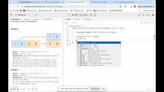 2022 Convert 1D Array Into 2D Array