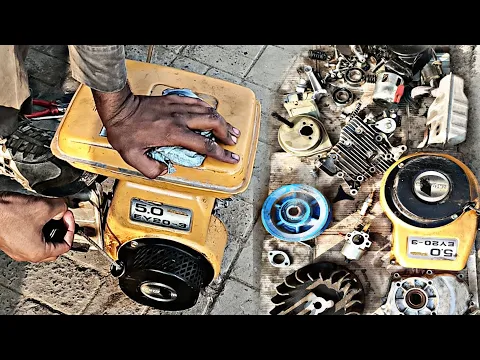 Download MP3 Full Process of Repairing EY 20 Robin Engine  | Replace Old Ring Piston