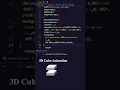 Create a Stunning 3D Cube Loader with HTML CSS Quick Tutorial
