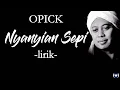 Download Lagu Opick - Nyanyian Sepi Lirik | Nyanyian Sepi - Opick Lyrics