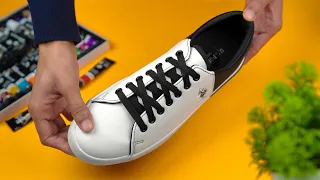 5 Awesome Ways To Tie your Shoe Laces | New Fashion