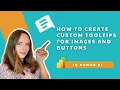 How to create custom tooltips for images and buttons in Power BI
