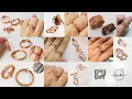 Making simple ring from copper wire and without stones or beads