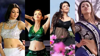 kajal agarwal hot remix bambara kannaley 