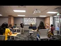 Campus life in the fall semester