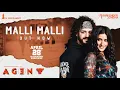 Malli Malli Lyrical Song | Agent | Akhil Akkineni, Mammootty | Surender Reddy | Anil Sunkara