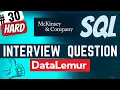 McKINSEY Interview Question Solved - SQL 3-Topping Pizzas Everyday Data Science