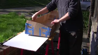 Just About Sailing April 2020 – Making a DIY plastic water tank, Pt2 Construction & first Leak Test