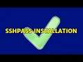 sshpass installation