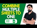 Combine Data from Multiple Sheets into One how to use Query formula in google sheets