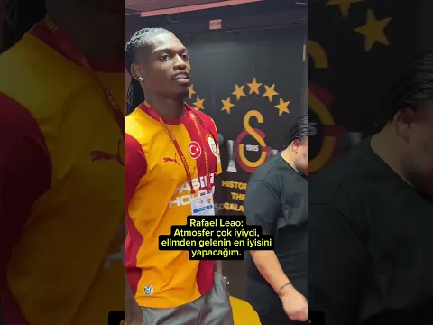 Rafael Leao: Atmosfer çok iyiydi, taraftar için elimden gelenin en iyisini yapacağım.