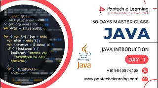 Introduction to Java Programming 30 Days Java Master Class