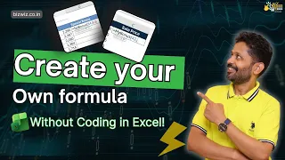 STOP typing LONG Excel Formulas Learn to Create Your Own Functions in Excel with LAMBDA