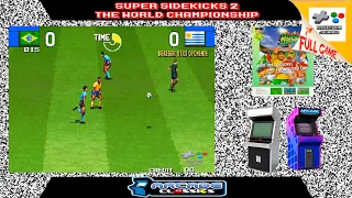Super Sidekicks 2 The World Championship Arcade Longplay 
