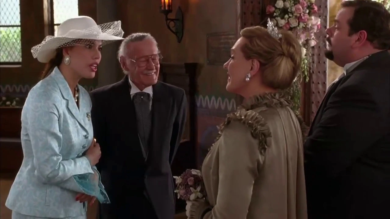 Stan Lee makes a cameo in The Princess Diaries 2 Royal Engagement