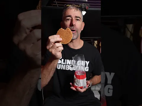 I probably shouldn’t have eaten this – a Blind Guy Unboxing