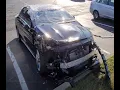 Totaled Mercedes CLA45 AMG at Gerber Collision and Glass by Lincoln Town Car Guy