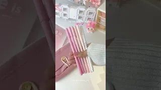 My cute pink pencil case