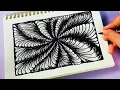 Day 29 Zentangle Tutorial For Beginners