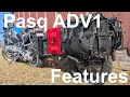 The Major Features of the Pasq ADV1 Single-Wheel Moto Trailer