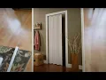 How to Install a folding accordion door step by step